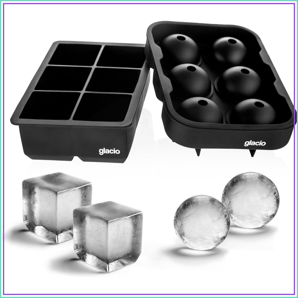 Silicone Mold Tray - Silicone Ice Cube Trays – Large