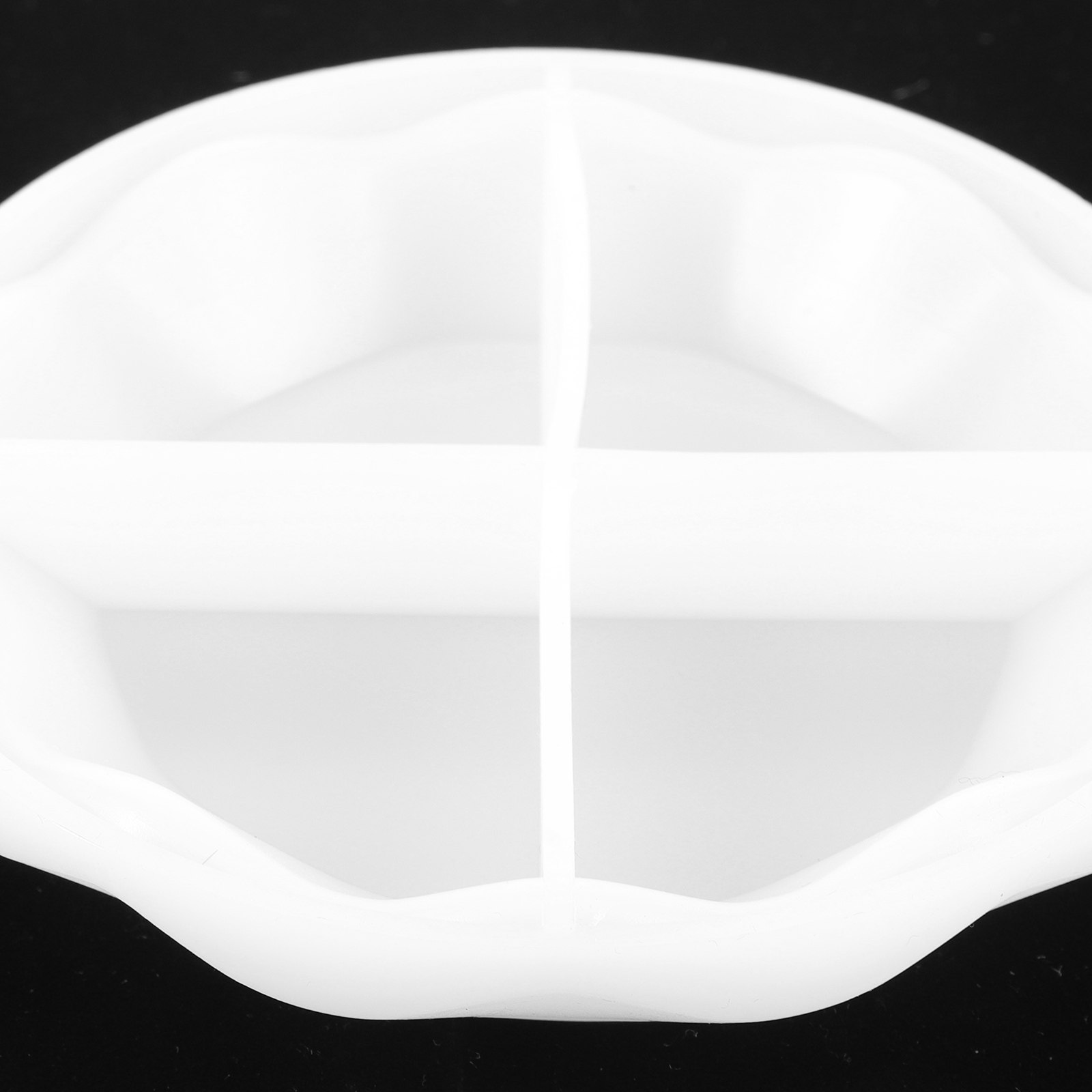 Serving Tray Mold - High-Quality Flexible Silicone Wave-Shaped Tray Mold