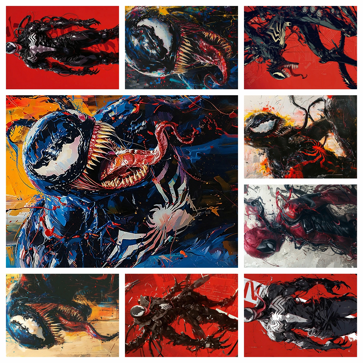 Anime Marvel venom spider-man  – Resin Craft Kit Bewertung und Preis