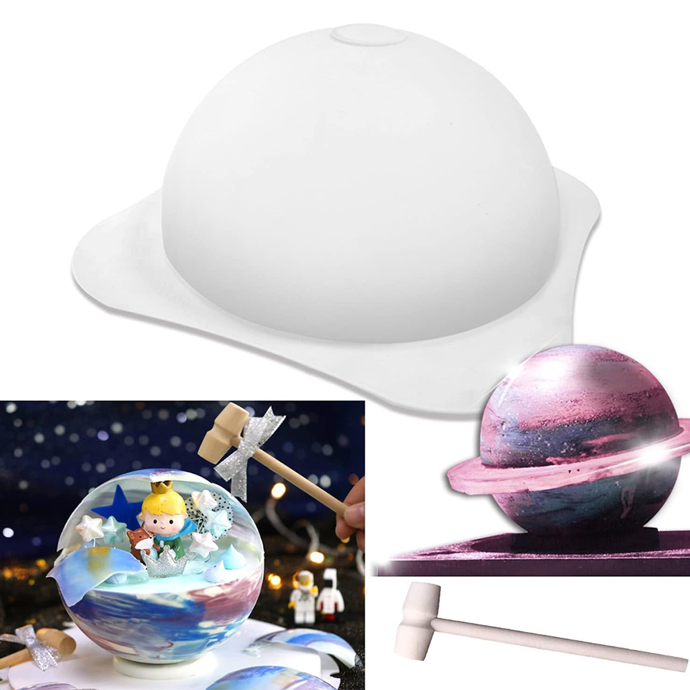 1/3pcs Large Silicone Hemisphe – Coaster Mold Round Bewertung und Preis