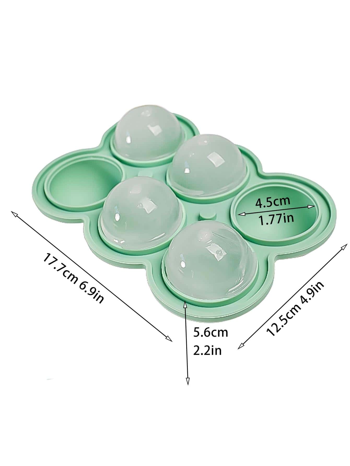 1pc Silicone 6-Cavity Ice Ball – Silicone Mold Tray Bewertung und Preis