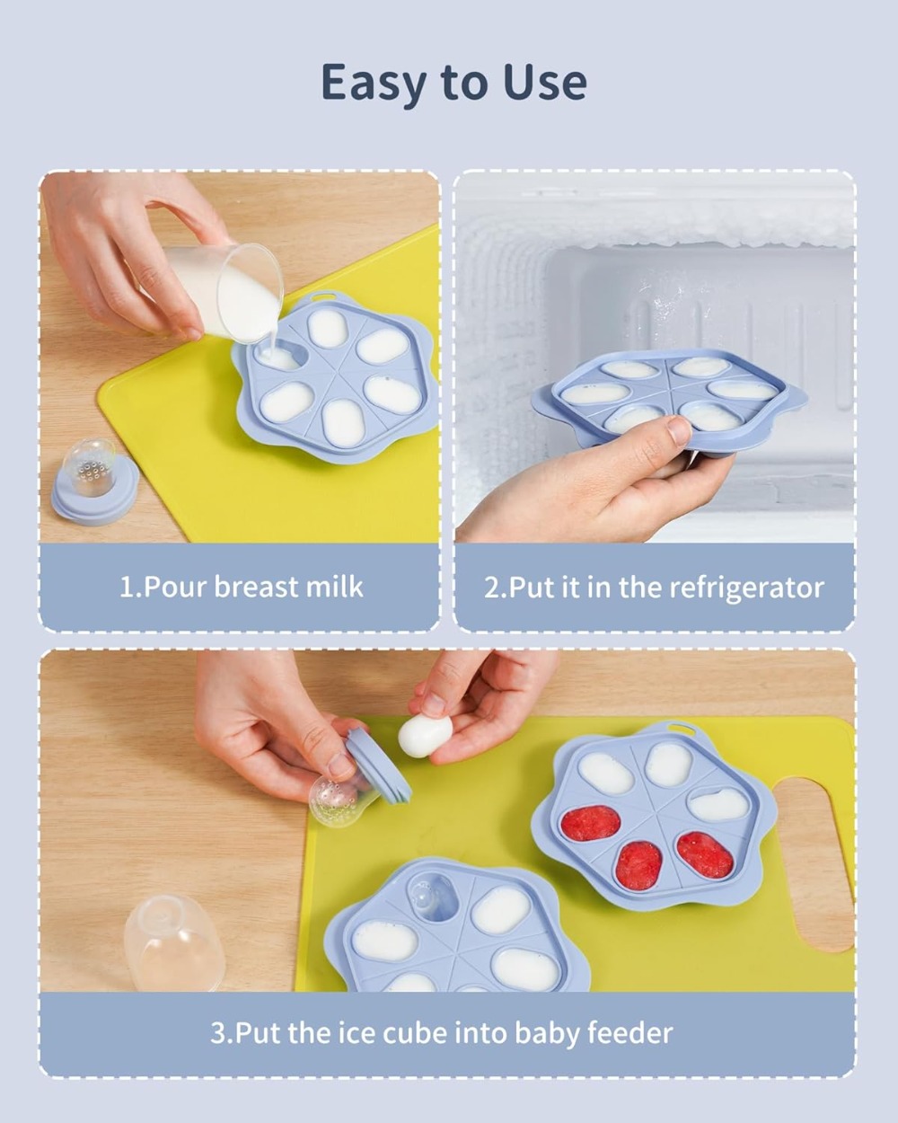 Silicone Baby Fruit Food Feede – Silicone Mold Tray Bewertung und Preis