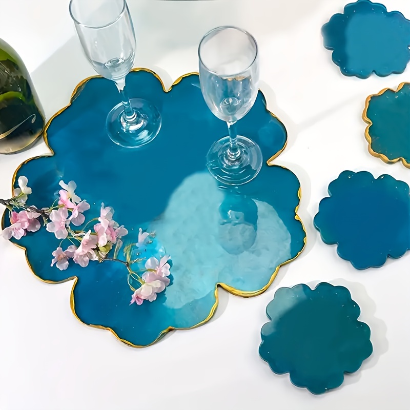 5pcs Mirror Large Flower Small – Flower Preservation Resin Bewertung und Preis