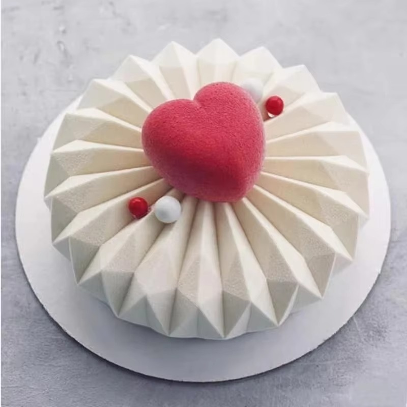 3D Round French Mousse Cake Si – Coaster Mold Round Bewertung und Preis