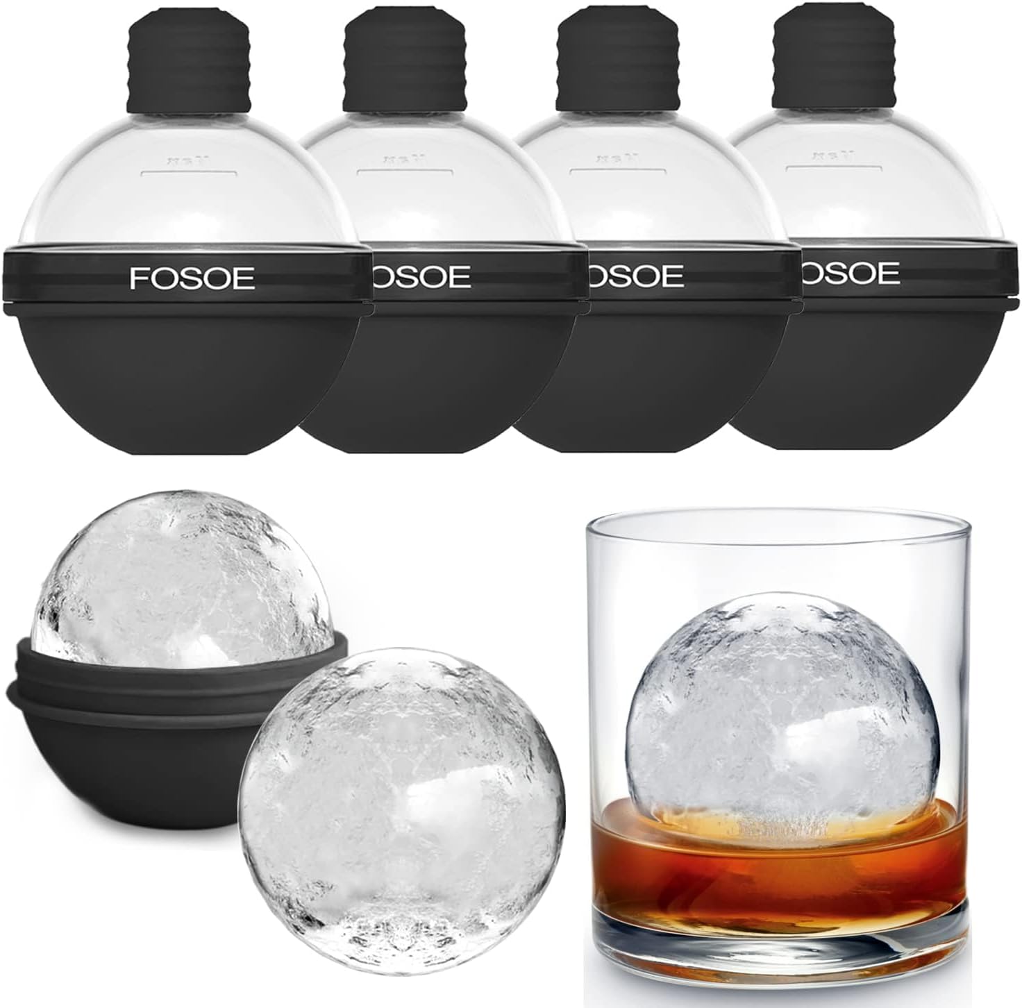 Silicone Ice Ball Molds for Wh – Coaster Mold Round Bewertung und Preis