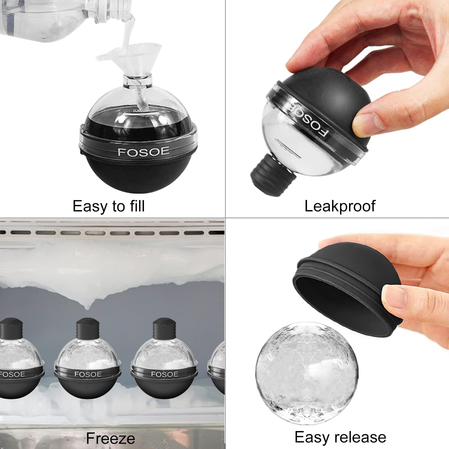 Silicone Ice Ball Molds for Wh – Coaster Mold Round Bewertung und Preis