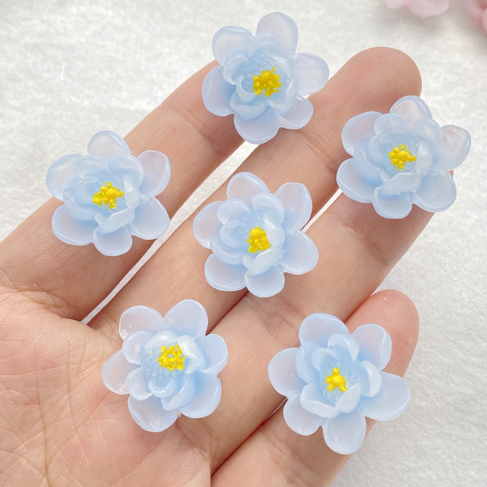 10Pcs New Cute Cartoon Flower  – Flower Preservation Resin Bewertung und Preis
