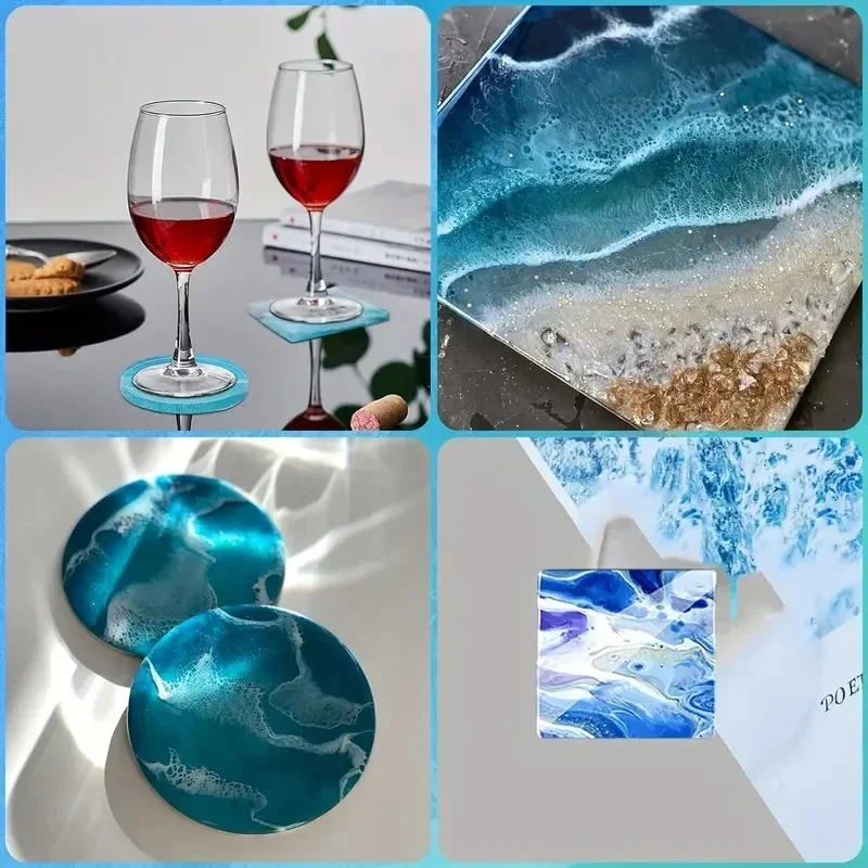 5Pcs/Set DlY Epoxy Resin Cup C – Coaster Mold Round Bewertung und Preis