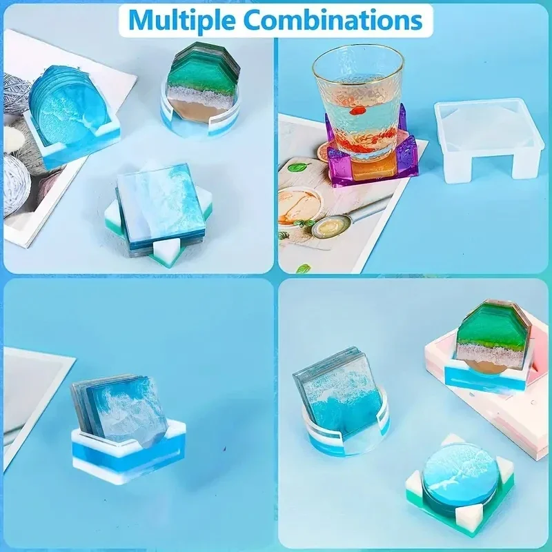 5Pcs/Set DlY Epoxy Resin Cup C – Coaster Mold Round Bewertung und Preis