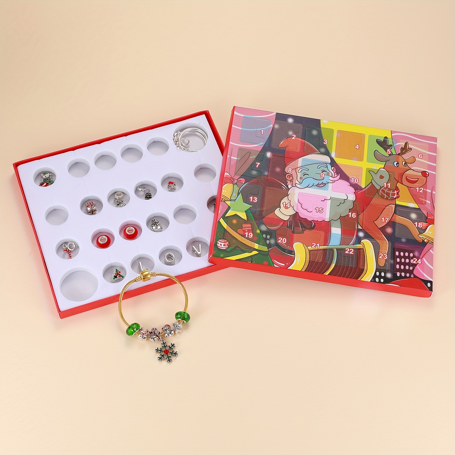 Snowman Christmas Advent Calen – Resin Jewelry Kit Bewertung und Preis