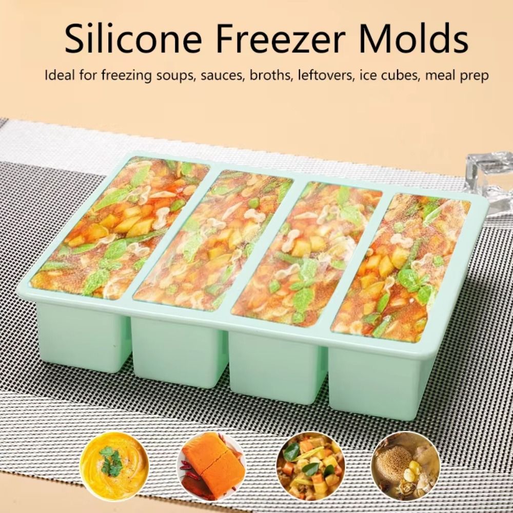 New 4 Grids Giant Storage For  – Serving Tray Mold Bewertung und Preis