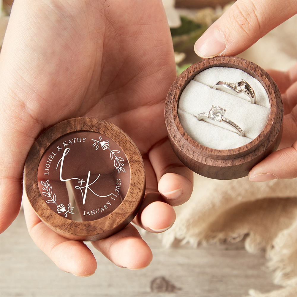 Personalized Wooden Wedding Ri – Wood Ring Blank Bewertung und Preis