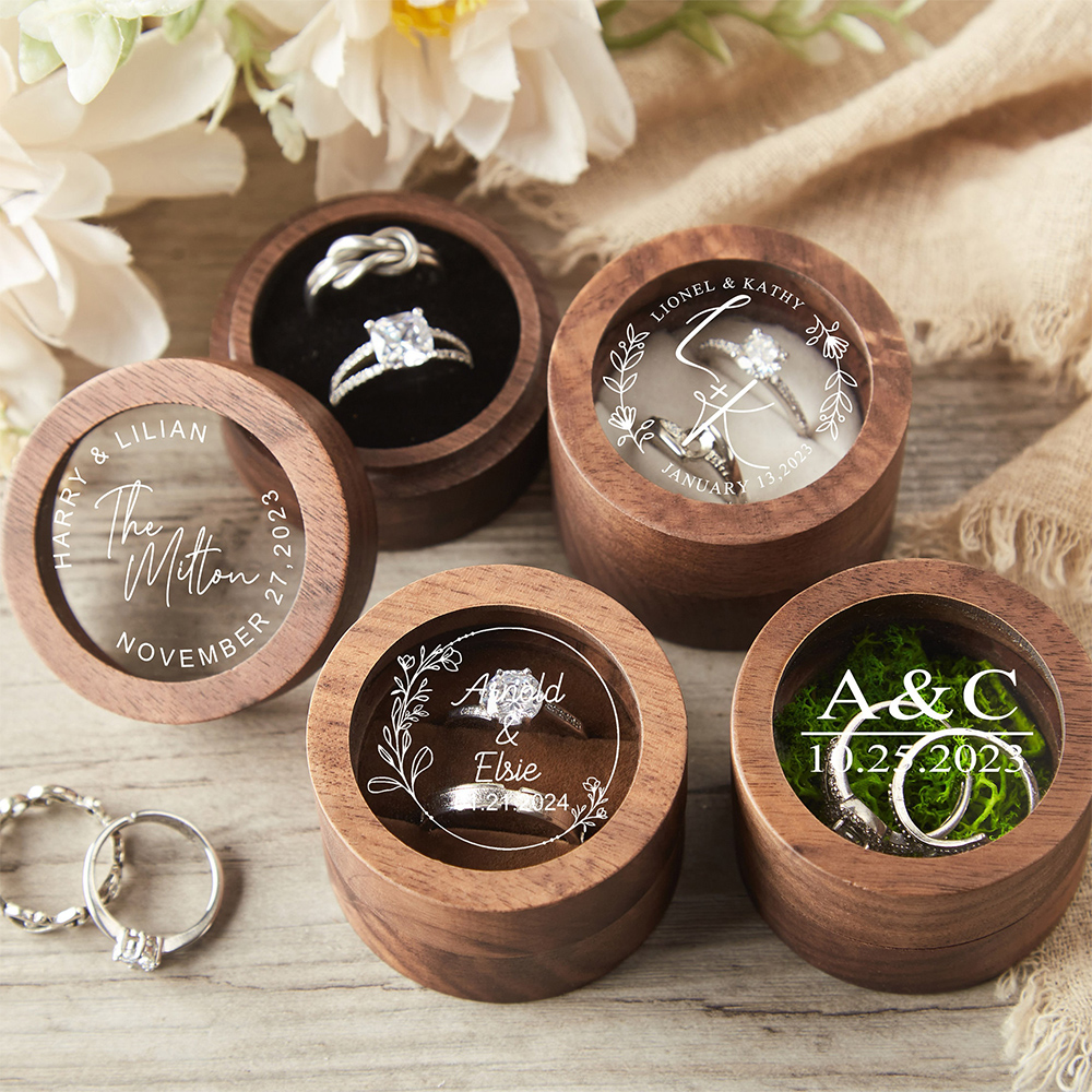 Personalized Wooden Wedding Ri – Wood Ring Blank Bewertung und Preis