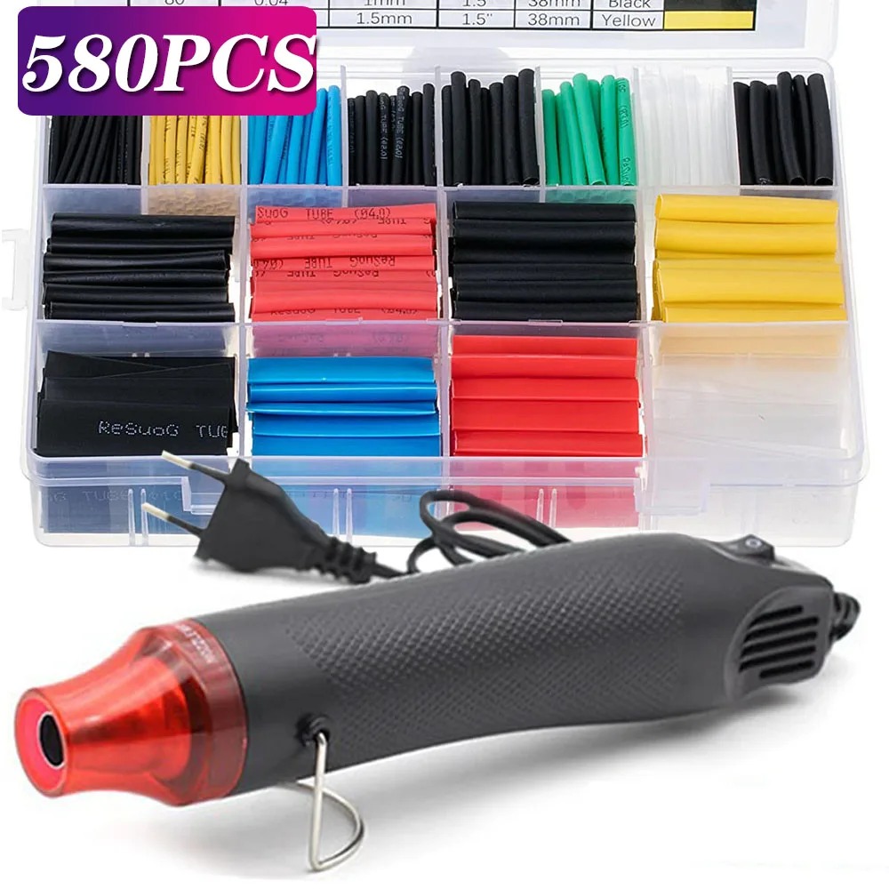 580/530/127PCS Heat Shrink Tub – Heat Gun Small Bewertung und Preis