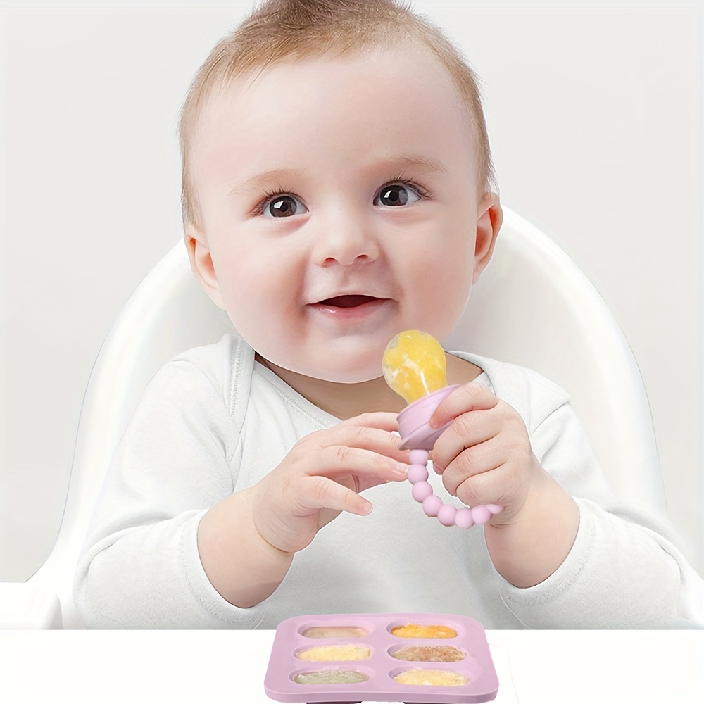 2pcs/set Baby Feeding Set: Fru – Silicone Mold Tray Bewertung und Preis