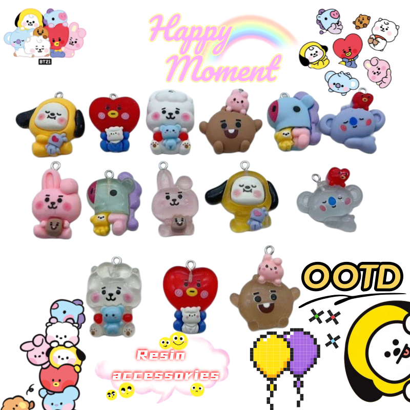 BT21 mang chimmy shooky koya a – Resin Craft Kit Bewertung und Preis