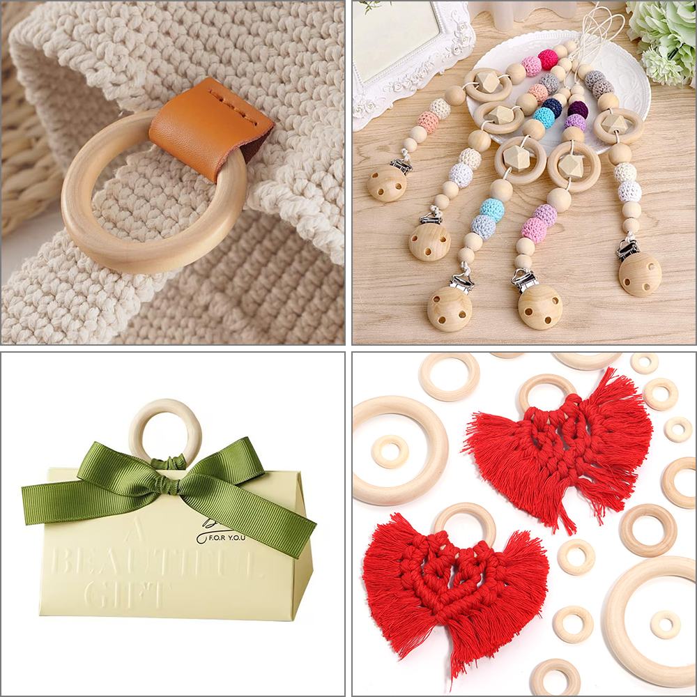 Unfinished Solid Wooden Rings  – Wood Ring Blank Bewertung und Preis