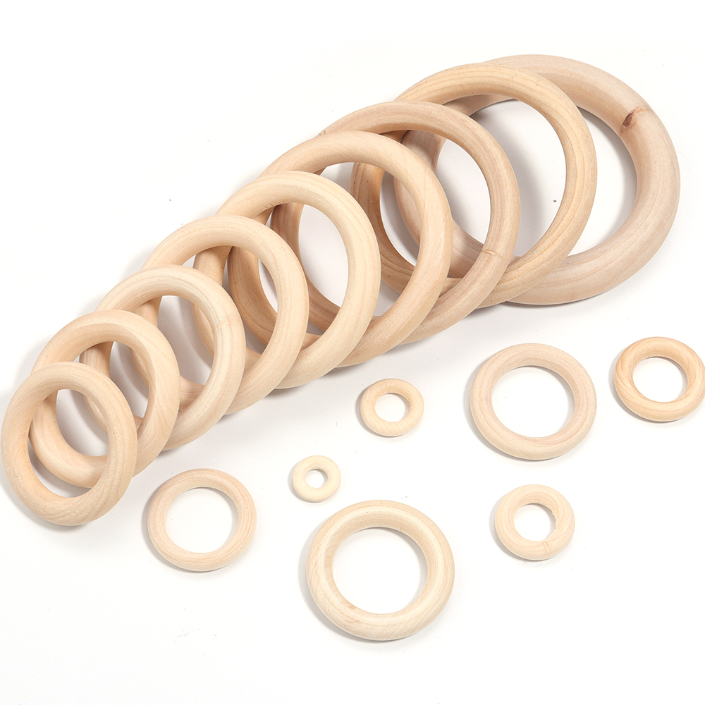 Unfinished Solid Wooden Rings  – Wood Ring Blank Bewertung und Preis