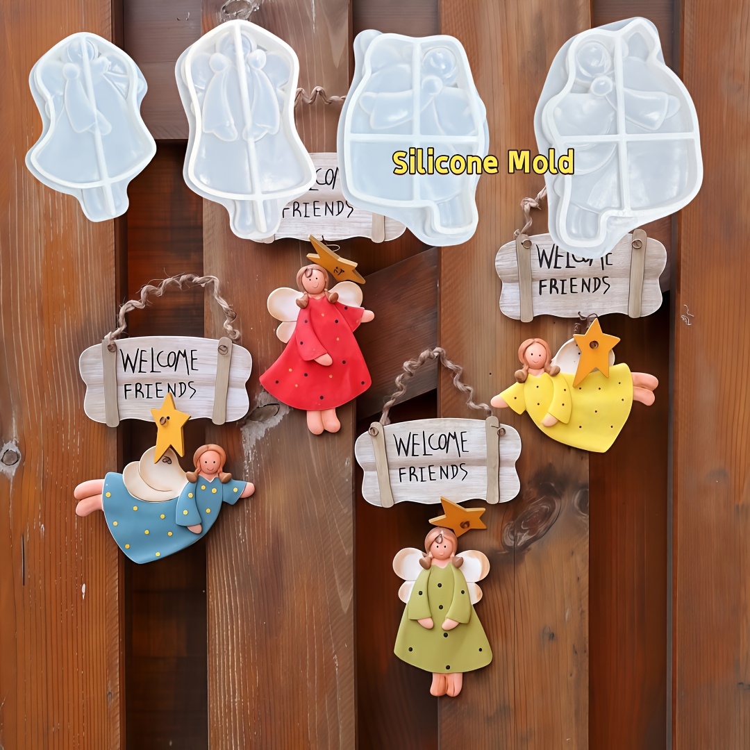 4pcs Angel Pendant Mold, Resin – Resin Craft Ideas Bewertung und Preis