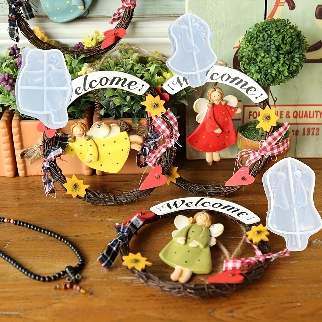 4pcs Angel Pendant Mold, Resin – Resin Craft Ideas Bewertung und Preis