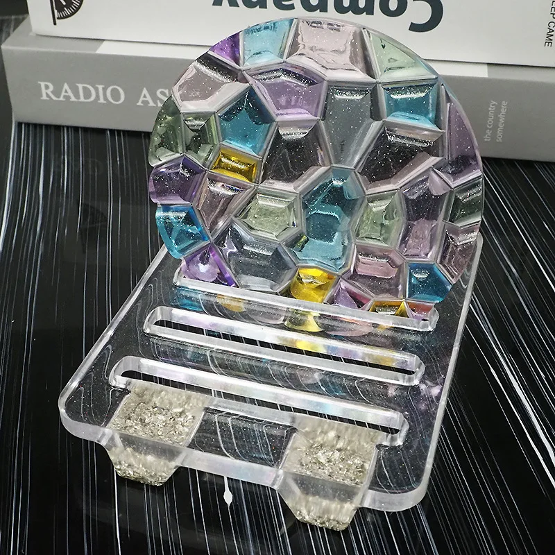 DIY Crystal Epoxy Mold Wave Di – Coaster Mold Round Bewertung und Preis