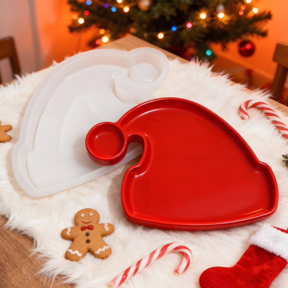 S0246 Christmas Tree Santa Hat – Serving Tray Mold Bewertung und Preis