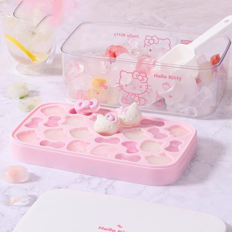 Anime Pink 3D Pink Hello Kitty – Silicone Mold Tray Bewertung und Preis