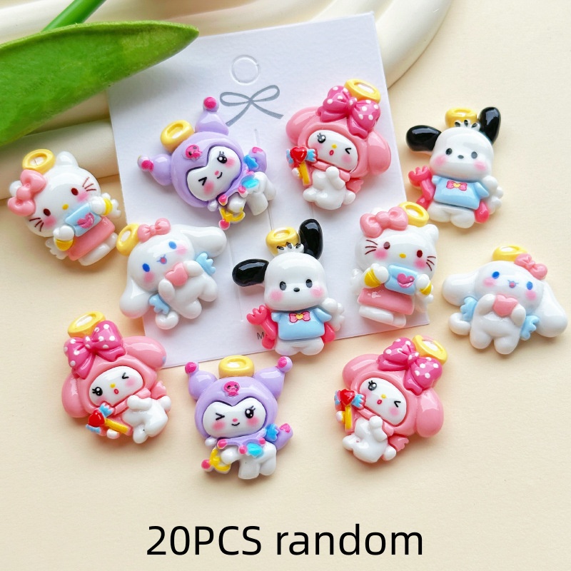 20PCS Resin Cartoon Angel DIY  – Resin Craft Ideas Bewertung und Preis