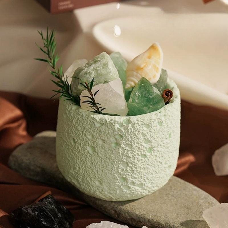 Creative Round Concrete Flower – Coaster Mold Round Bewertung und Preis