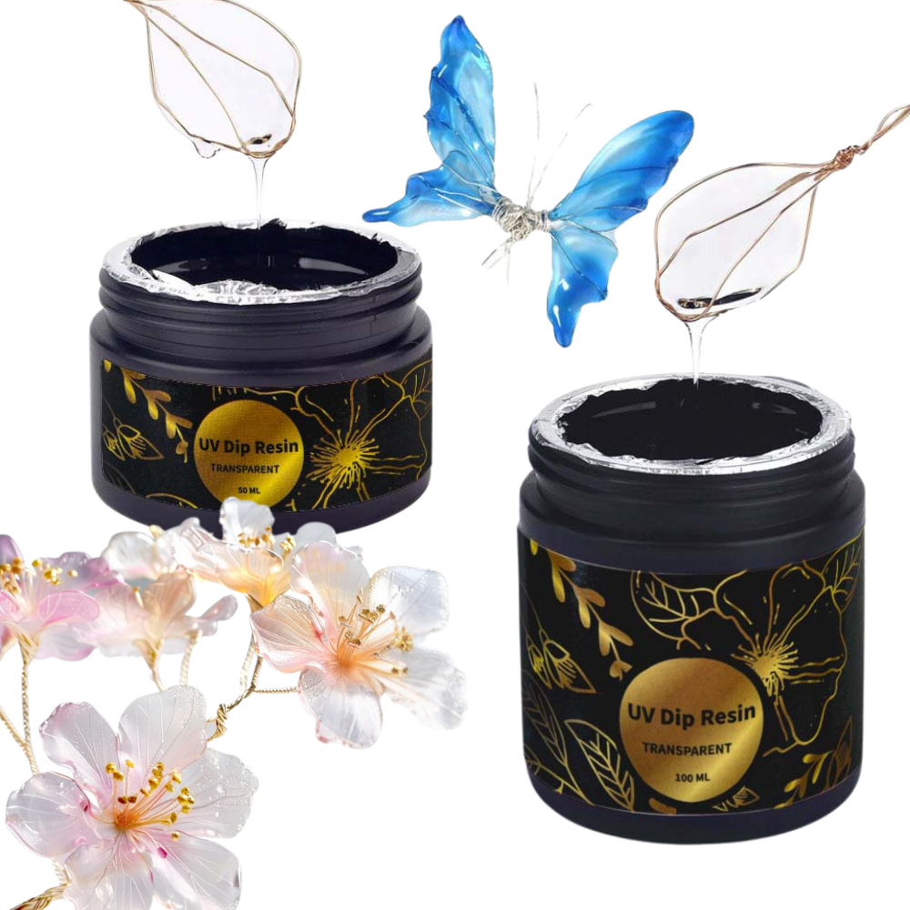 UV DIP Resin Glue Set 50/100ml – Flower Preservation Resin Bewertung und Preis