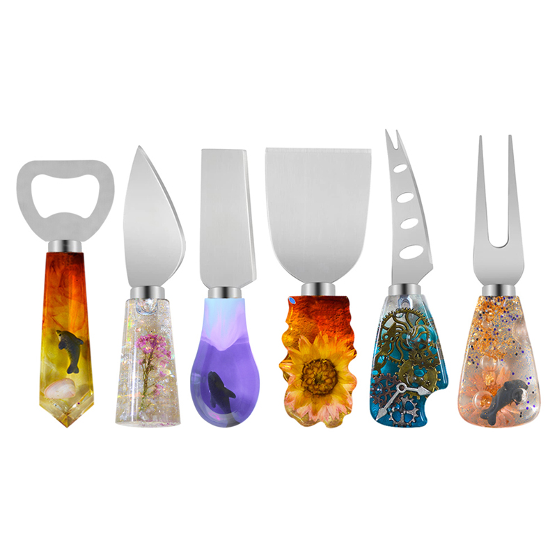 DM379 Knife And Fork Handle Re – Flower Preservation Resin Bewertung und Preis