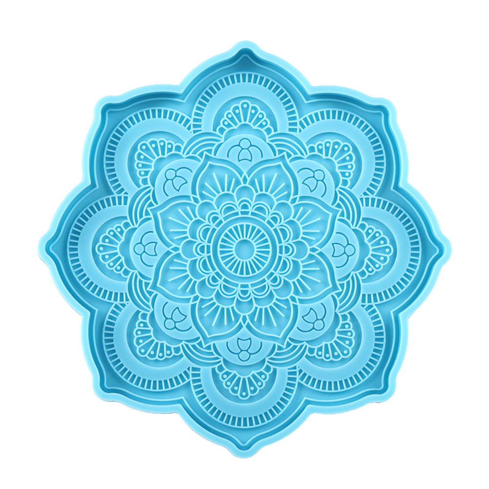 Mandala Coaster Silicone Mold  – Coaster Mold Round Bewertung und Preis