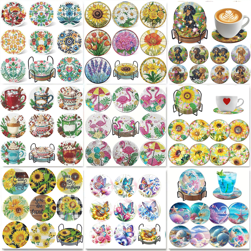 8-piece set/Diamond painting c – Resin Craft Kit Bewertung und Preis
