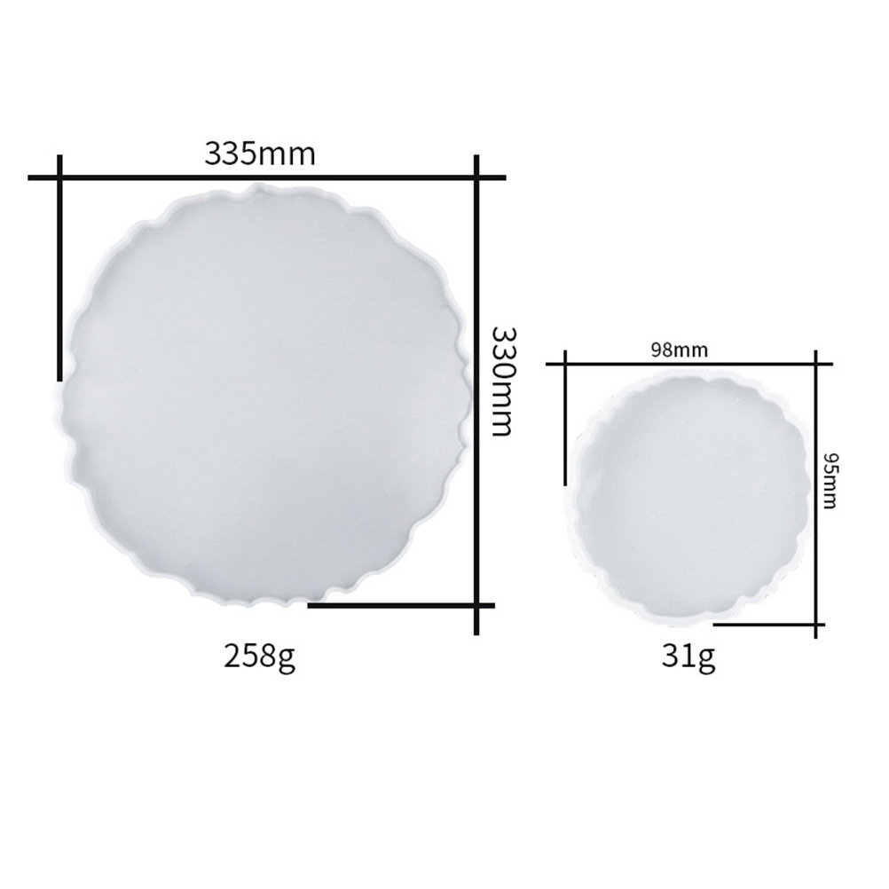 2Pcs Crystal Resin Silicone Tr – Serving Tray Mold Bewertung und Preis