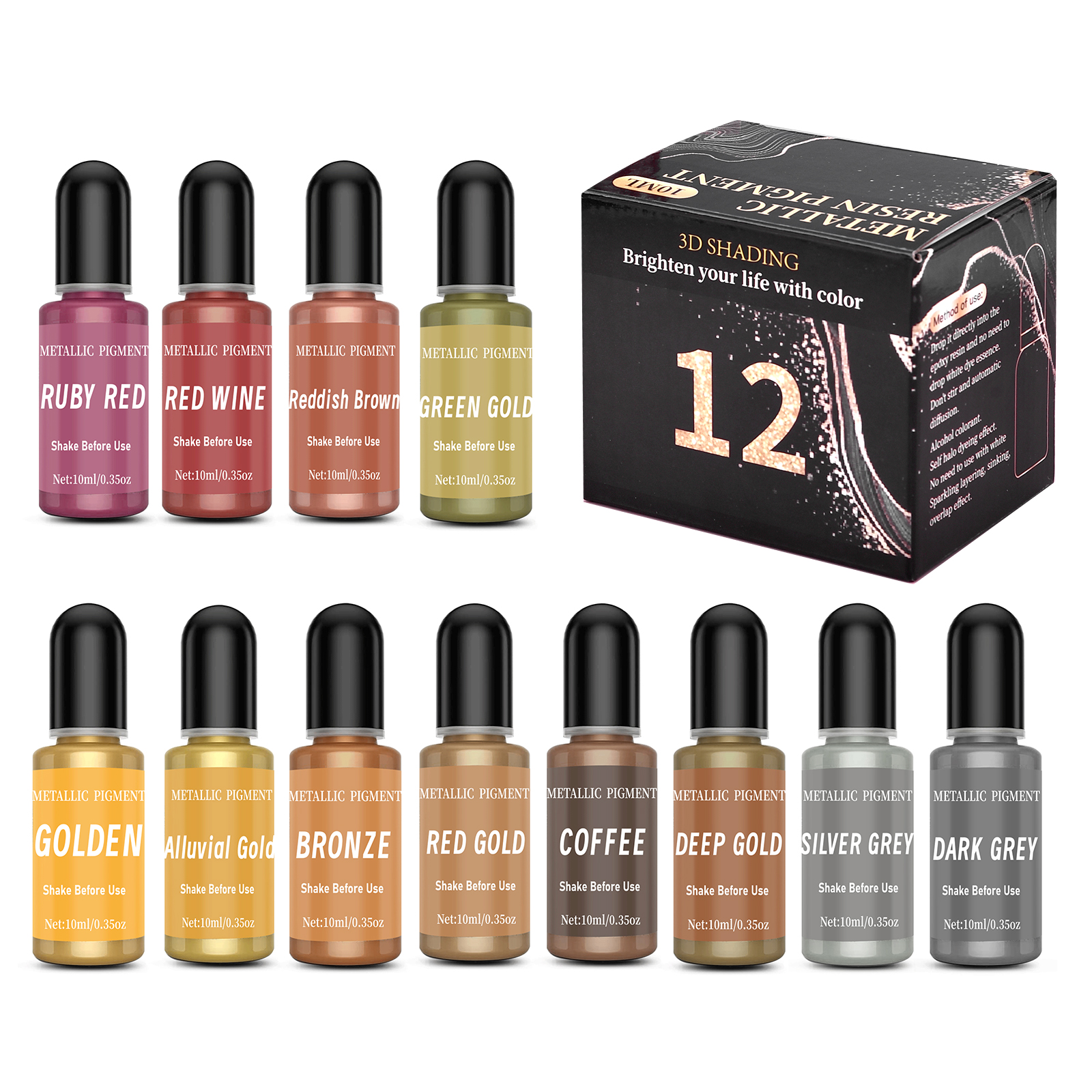 1set Art Ink Alcohol Epoxy Res – Resin Dye Alcohol Bewertung und Preis