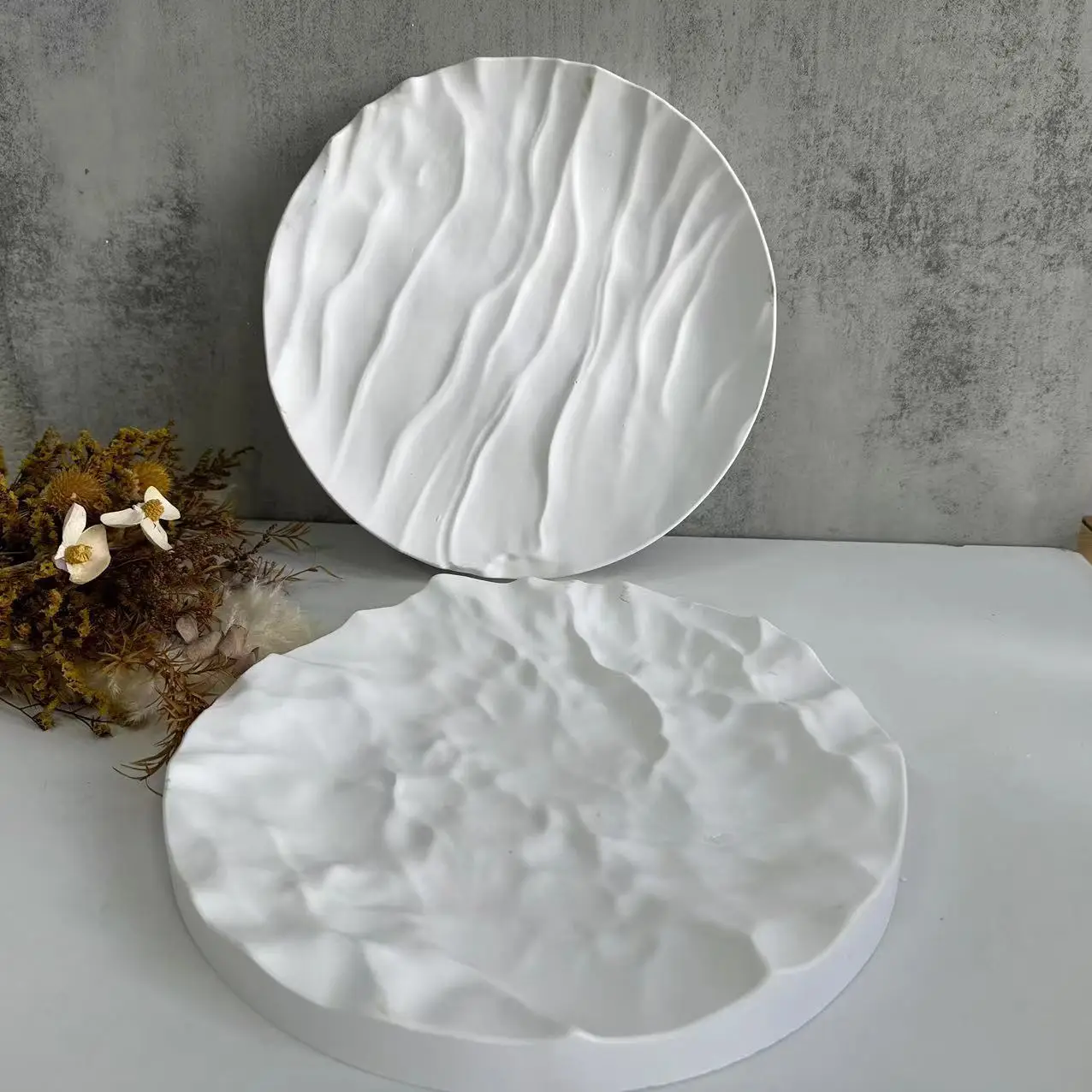 Irregular Ocean Waves Large Ro – Coaster Mold Round Bewertung und Preis