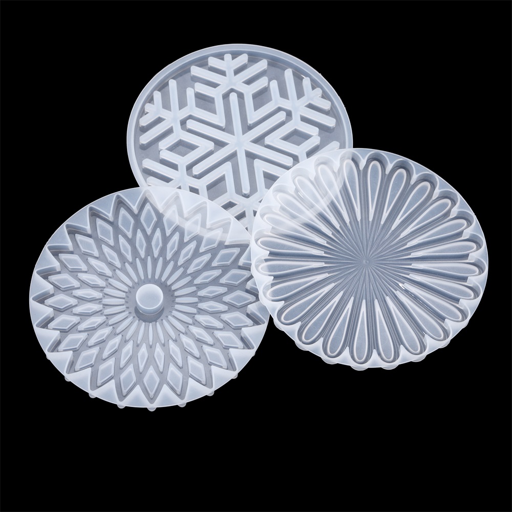 1Pcs Round Coaster Resin Silic – Coaster Mold Round Bewertung und Preis