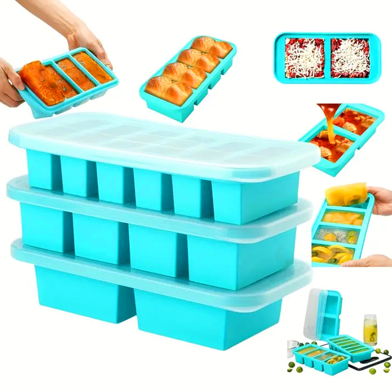 2 or 3-piece Silicone Freezer  – Serving Tray Mold Bewertung und Preis