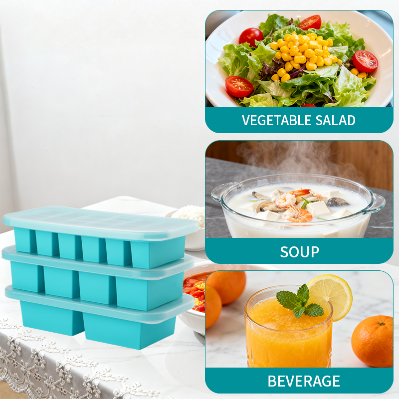 2 or 3-piece Silicone Freezer  – Serving Tray Mold Bewertung und Preis