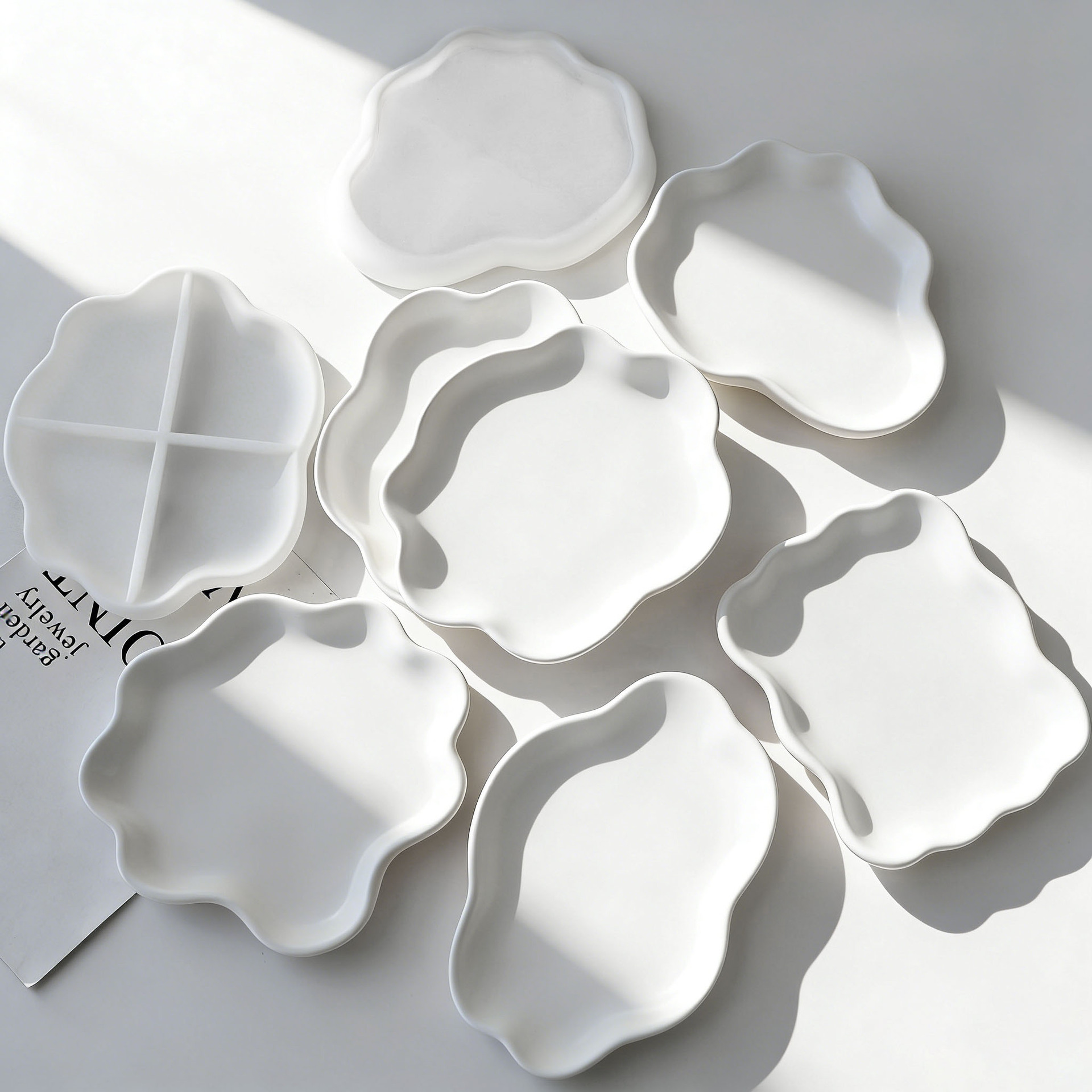 DIY Geometric Wave Plaster Coa – Serving Tray Mold Bewertung und Preis