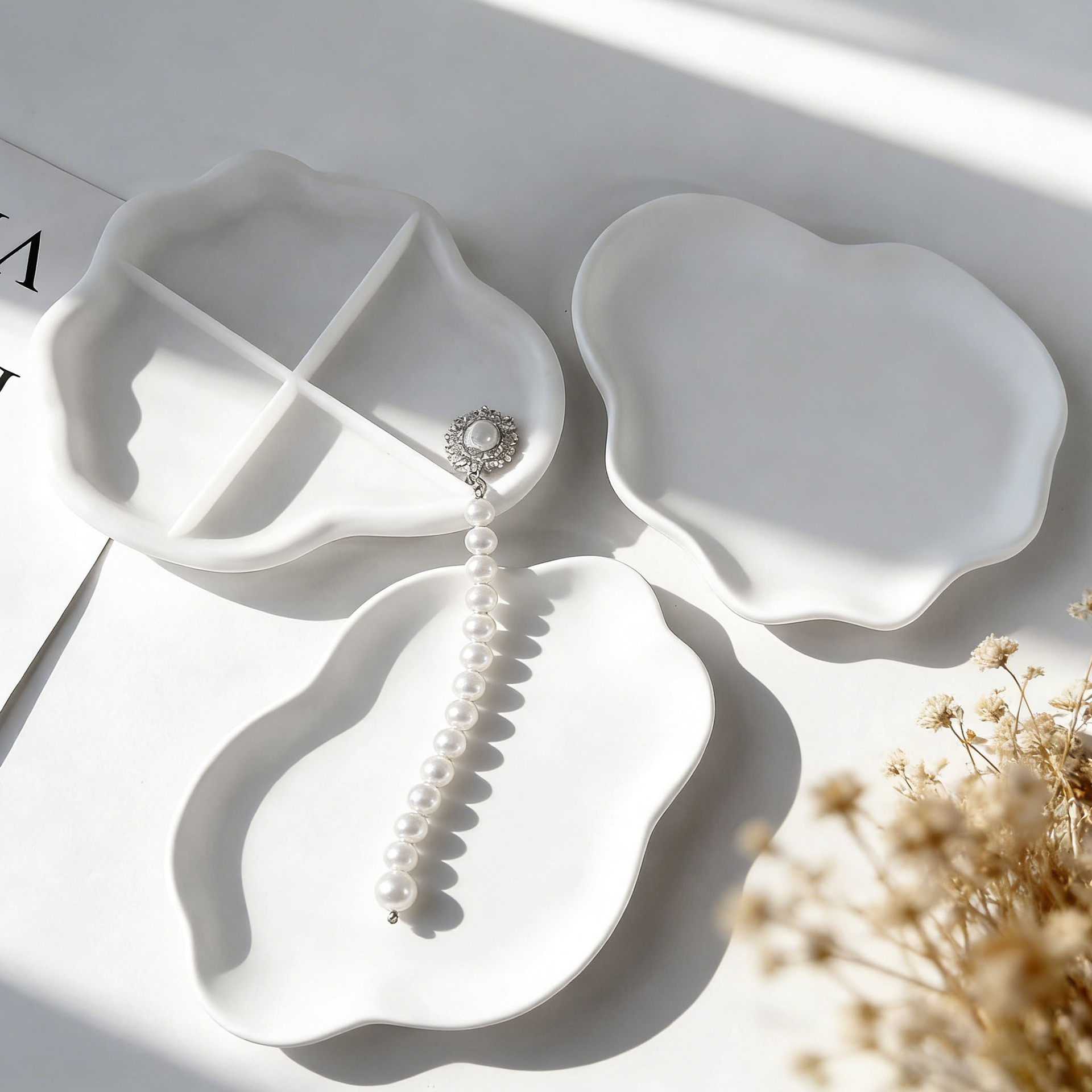DIY Geometric Wave Plaster Coa – Serving Tray Mold Bewertung und Preis
