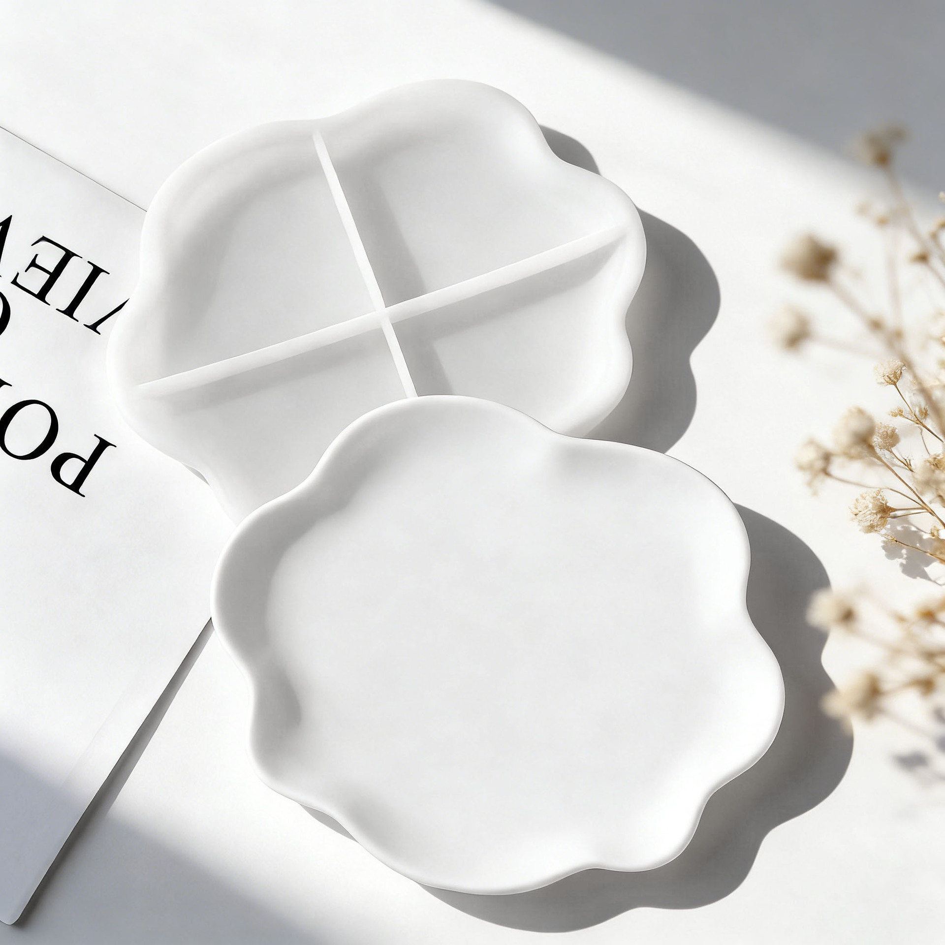 DIY Geometric Wave Plaster Coa – Serving Tray Mold Bewertung und Preis
