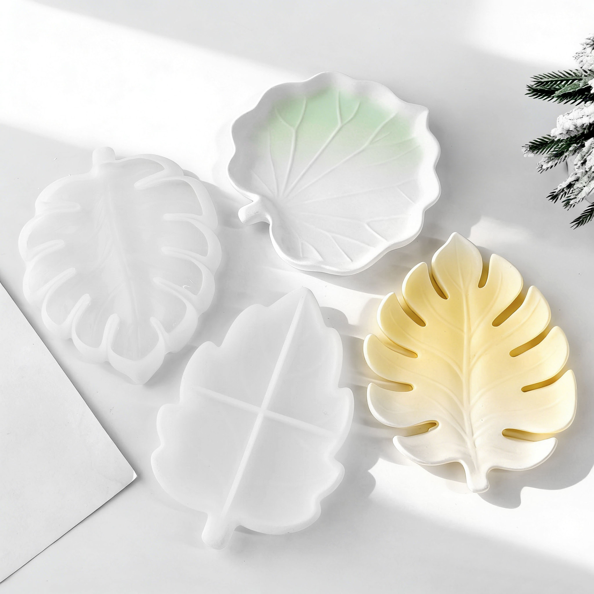 DIY Gypsum Form Leaf Coaster S – Serving Tray Mold Bewertung und Preis