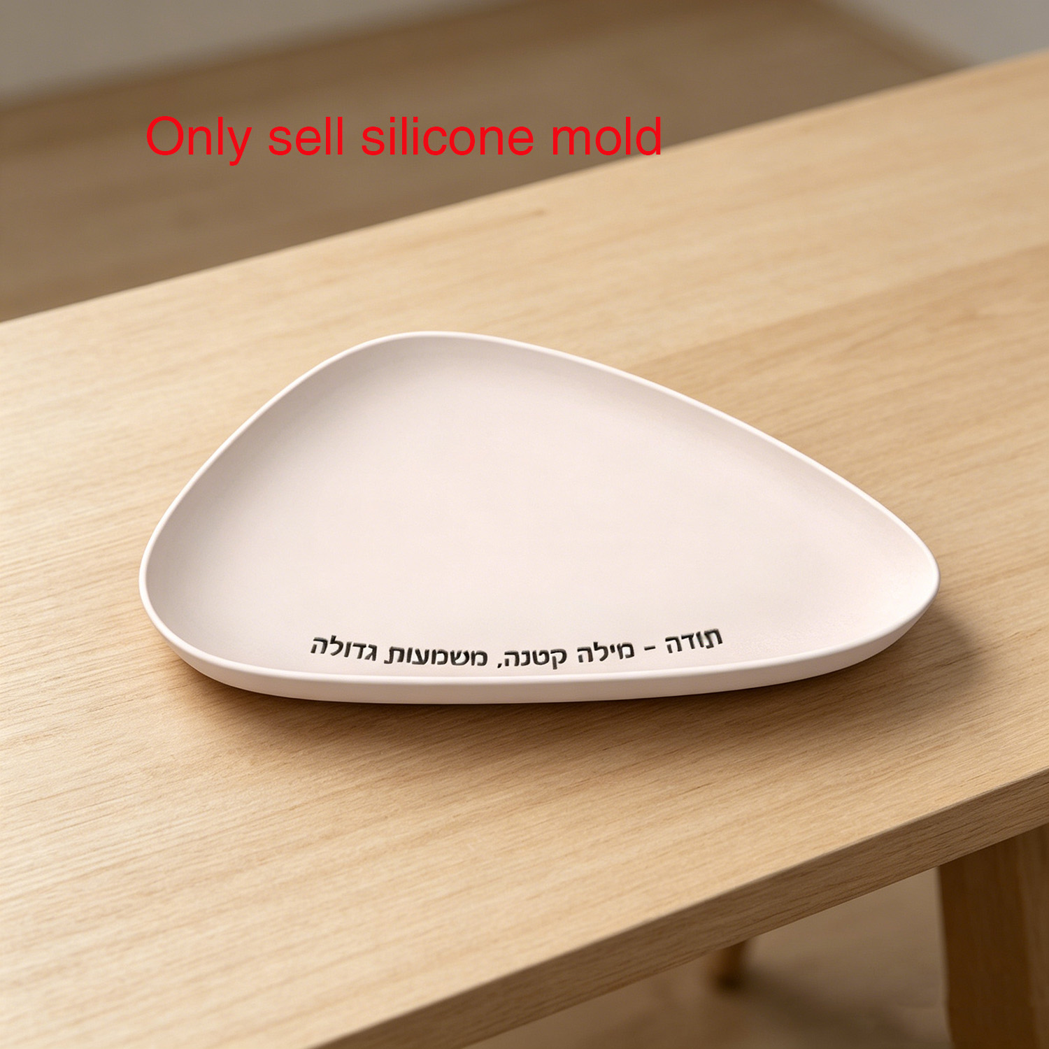 Silicone Tray Mold with Hebrew – Serving Tray Mold Bewertung und Preis