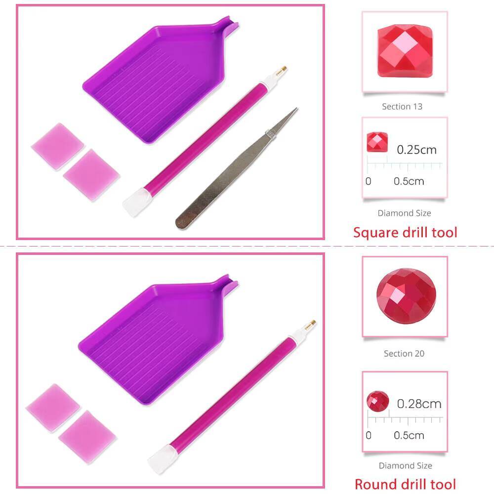 1PC frameless  Diamond Paintin – Resin Craft Ideas Bewertung und Preis