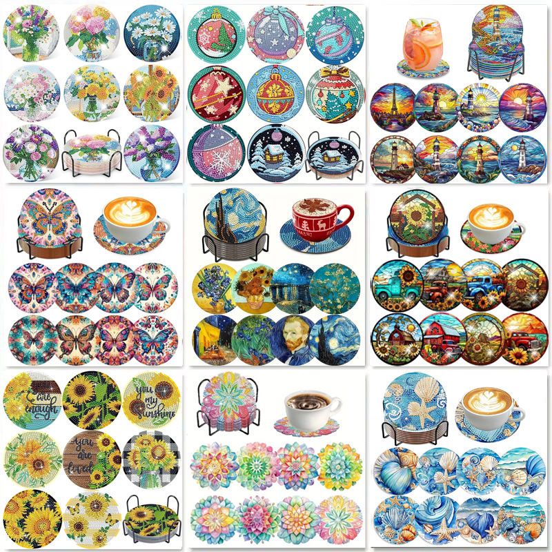 8-piece set of diamond paintin – Resin Craft Kit Bewertung und Preis