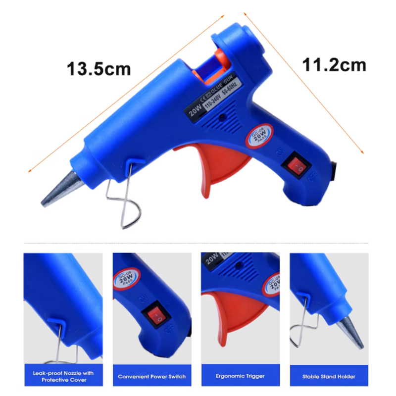 20W EU Plug glue gun.30pcs/10p – Heat Gun Small Bewertung und Preis