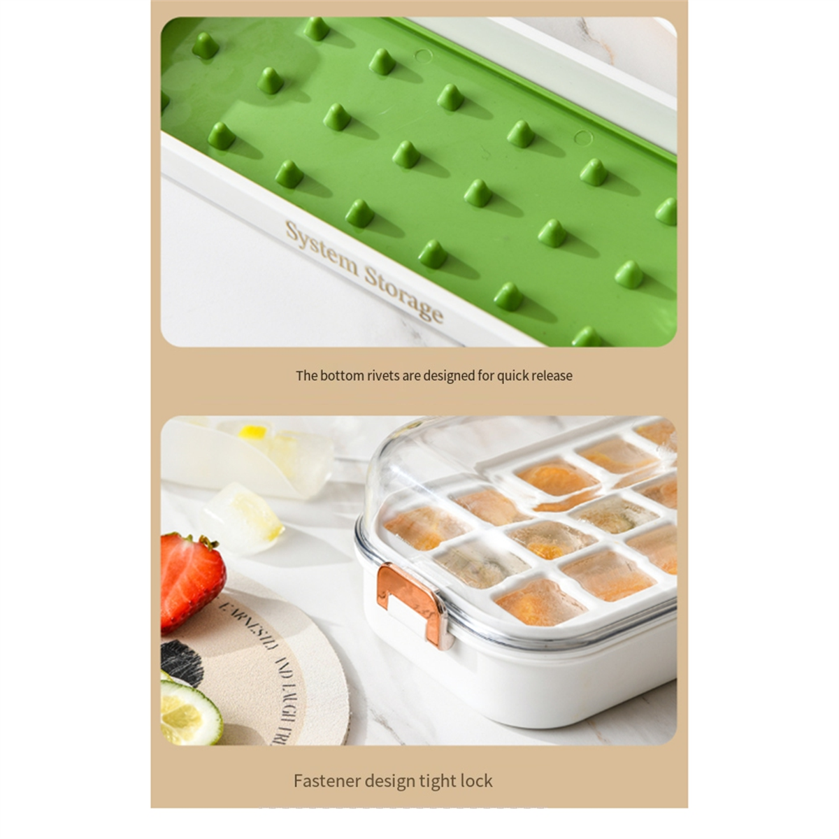 Y31A 24Grid Type Ice Tray Mold – Silicone Mold Tray Bewertung und Preis