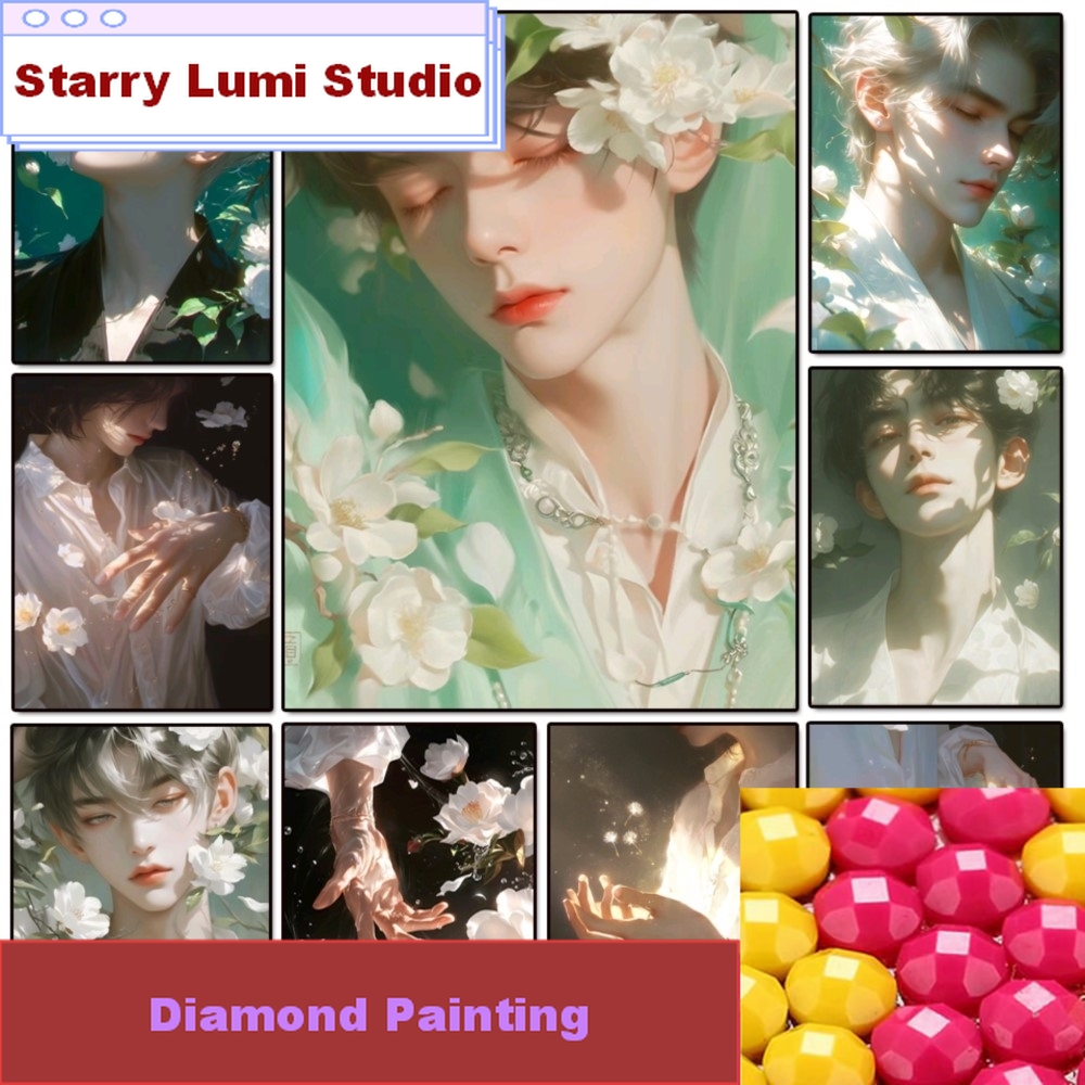 Handsome Boy 5d Diy Diamond Pa – Resin Jewelry Kit Bewertung und Preis