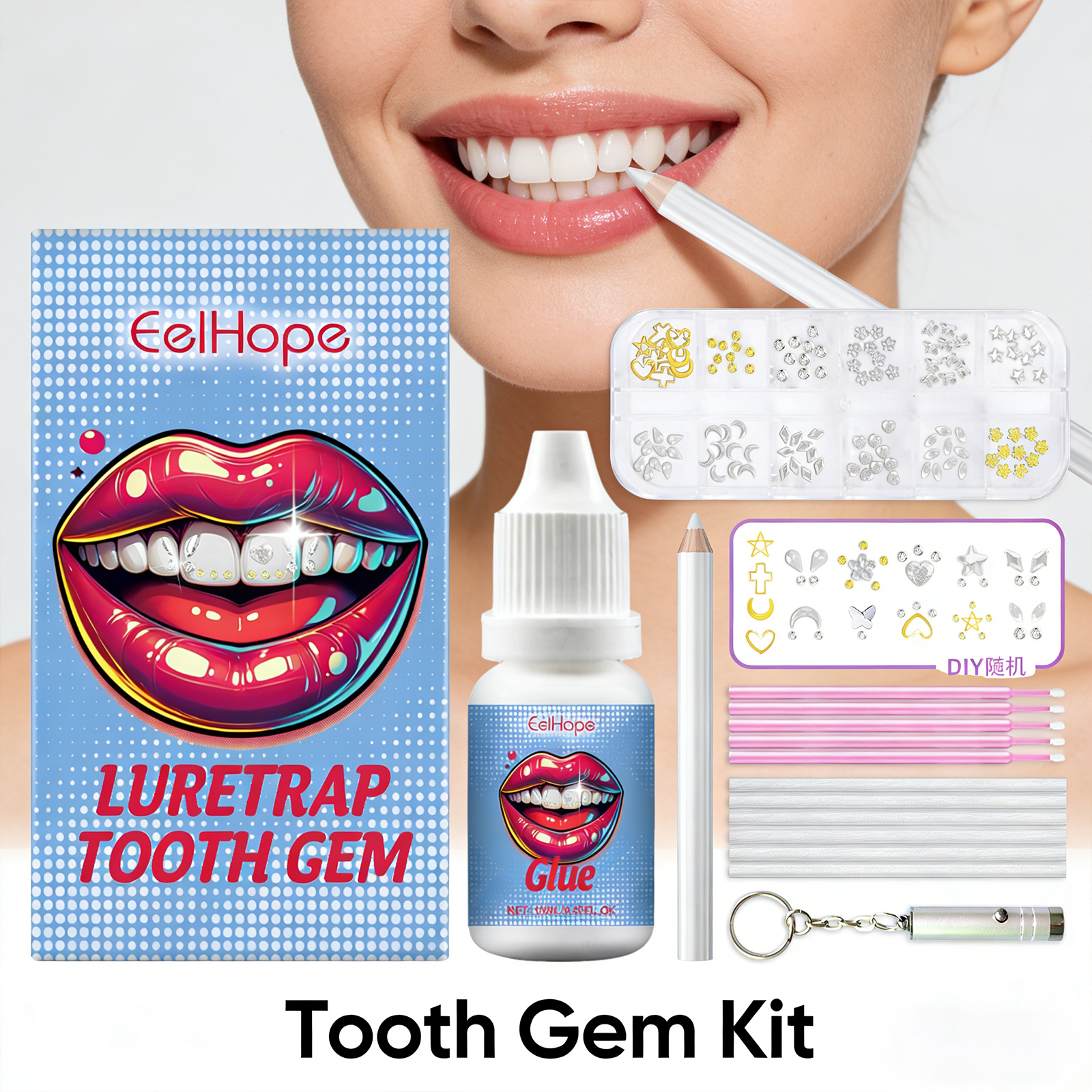 Tooth Gems Sparkling Teeth Jew – Resin Jewelry Kit Bewertung und Preis